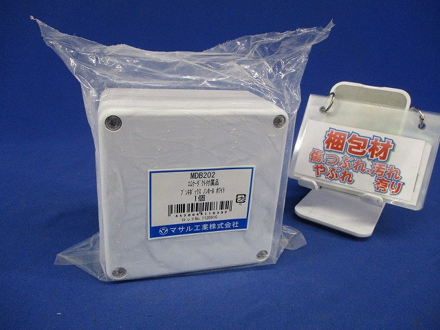エムケーダクト 付属品 ブンキボックス ホワイト ノンホール MDB202