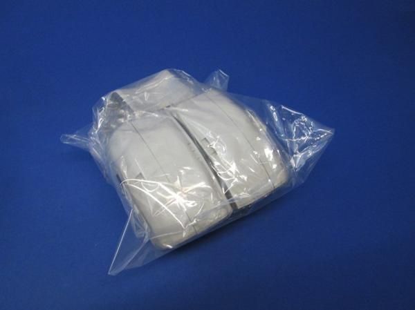 45フラットエルボ80型(3個入)グレー DAS3280H