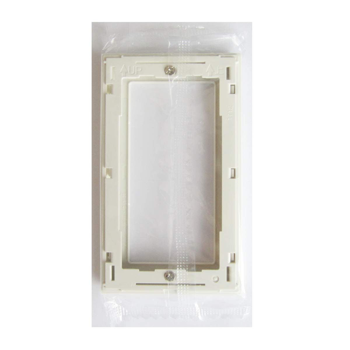 ワイド プレート ホワイト色 1連用 スクエア WT8101W