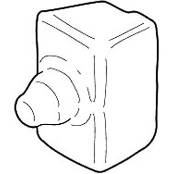 立上りカバー止め金具用保護キャップ(10個入り) CVVBC-10