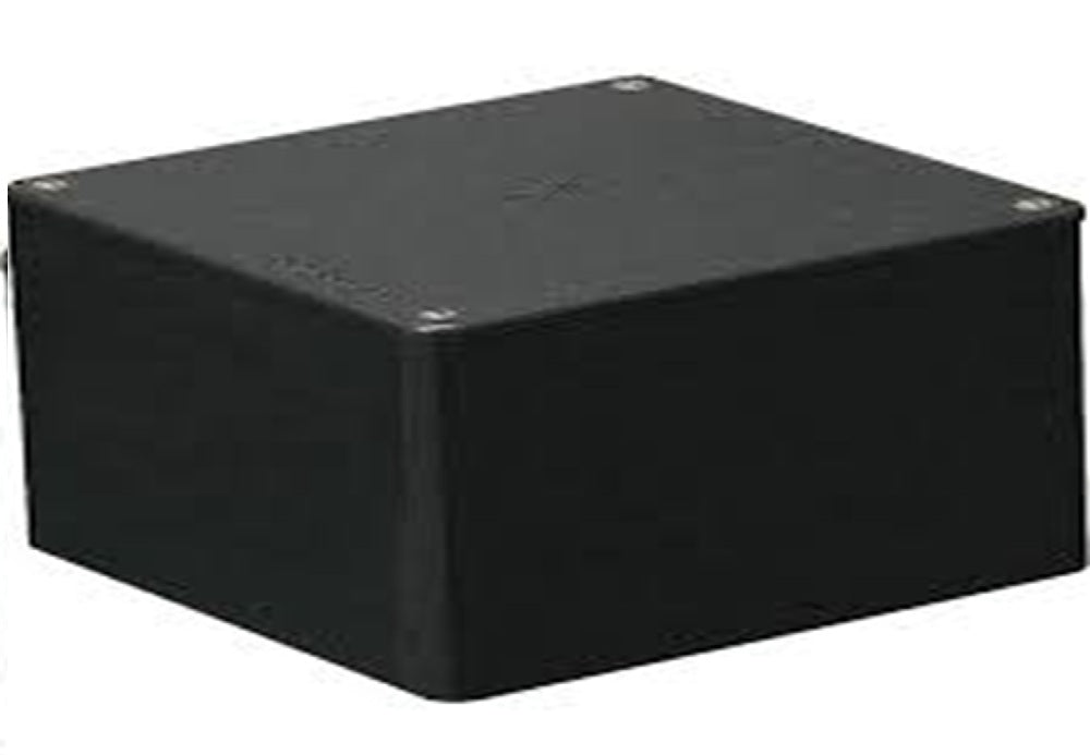 正方形プールボックス ノック無 200×200×100 ブラック PVP-2010K