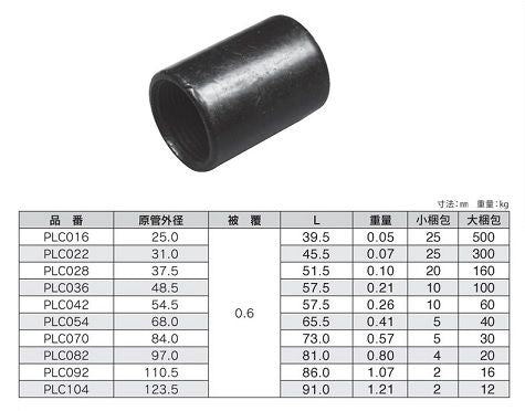 ライニングカップリング PLC104