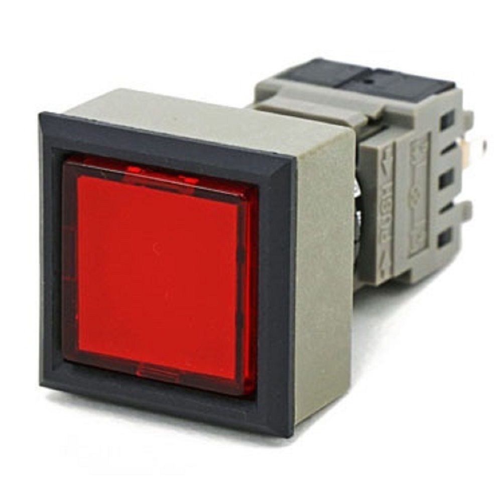 角コマンドスイッチシリーズ 押しボタンスイッチ AG225形 AG225-FLR11E3