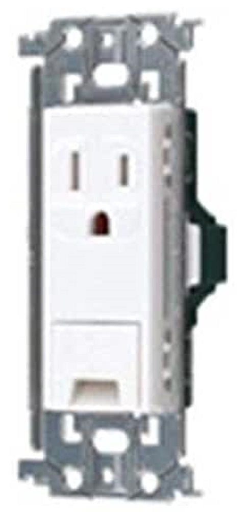 埋込アースターミナル付接地コンセント セラミックホワイト WTL11313W