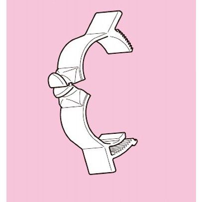 パイラック PF管支持クリップ パイラッククリップ アイボリー20個入 PFC22-20