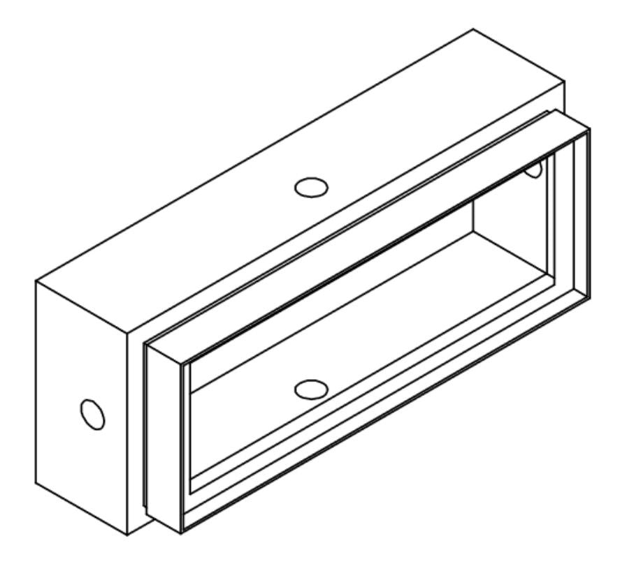 アウトドアライト用 フラット施工用取付ボックス 照明器具部材 B465N