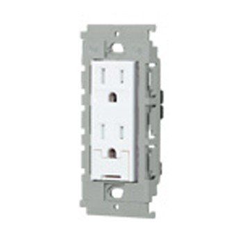 アドバンス埋込扉付アース付接地ダブルコンセント WTL11524WK