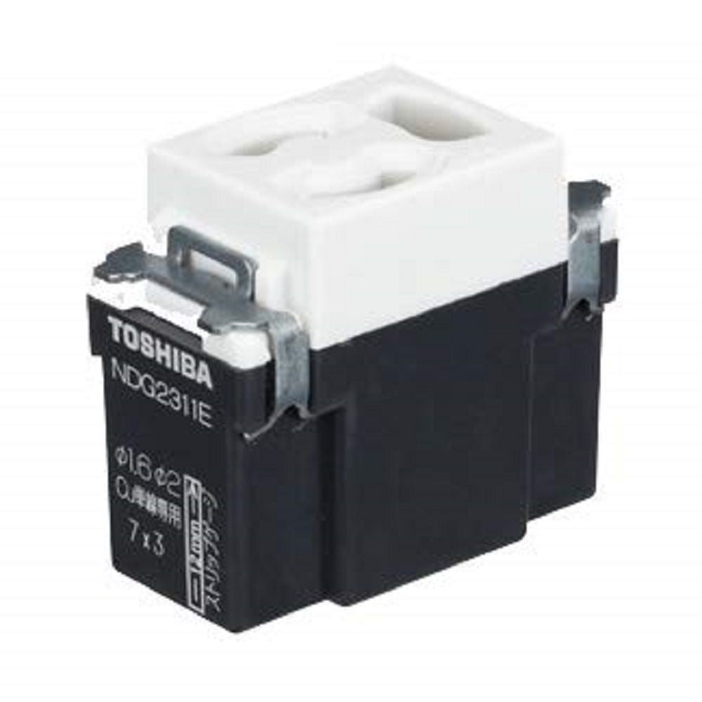 抜止接地コンセント ニューホワイト NDG2311E(WW)