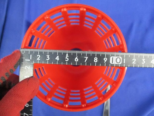 スズラン灯用ガード(86個入)(赤) φ110mm