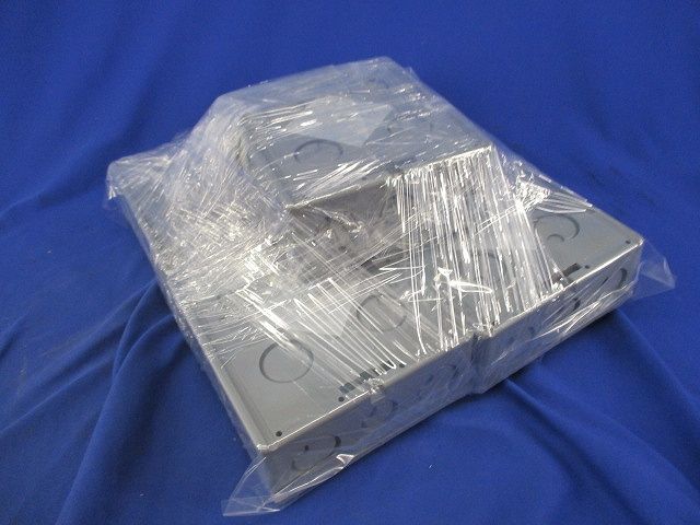 埋込スイッチボックス(5個入)(グレー) CSW-2N