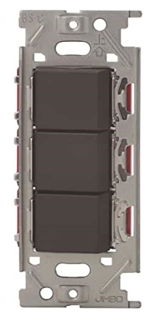 埋込スイッチセット 4路トリプル ソフトブラック NKW03014