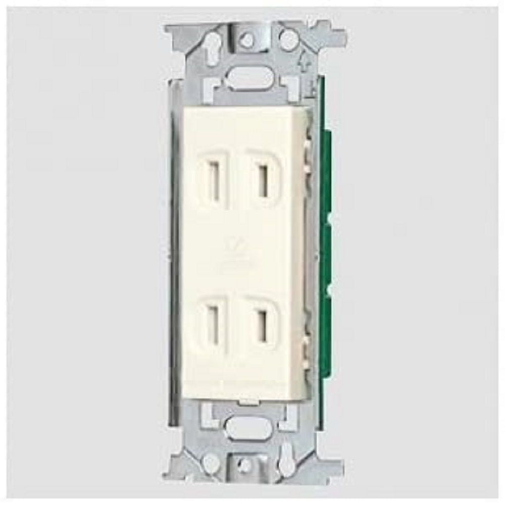 埋込扉付ダブルコンセント 5個入 WN1352-05