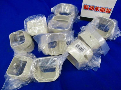 配管化粧カバー 端末カバー(10個入)(アイボリー) KTC-65