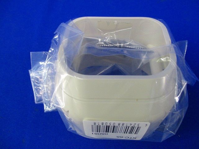 配管化粧カバー 端末カバー(10個入)(アイボリー) KTC-65