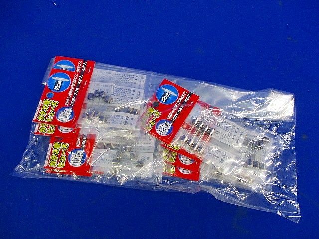 ガラス管ヒューズ(4個入×10) GF06250