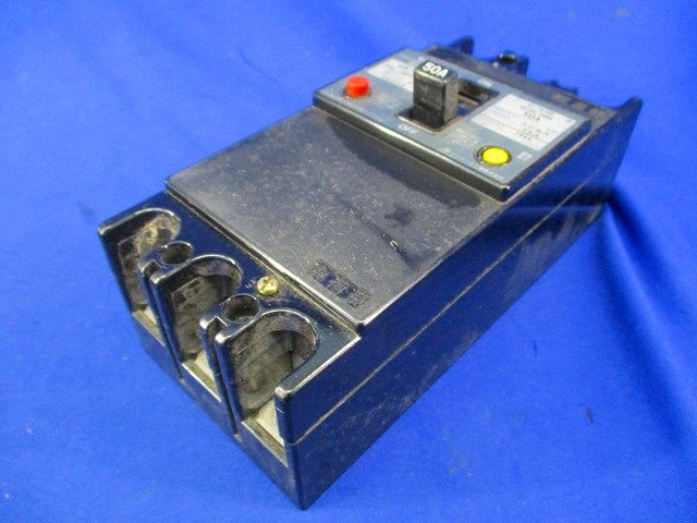 漏電遮断器3P3E50A(新品)(部品不足,汚れ有) GB-103E