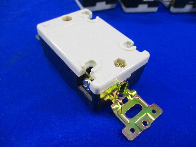 引掛埋込コンセント(5個入)(ブラック)(汚れ有)National WF2520