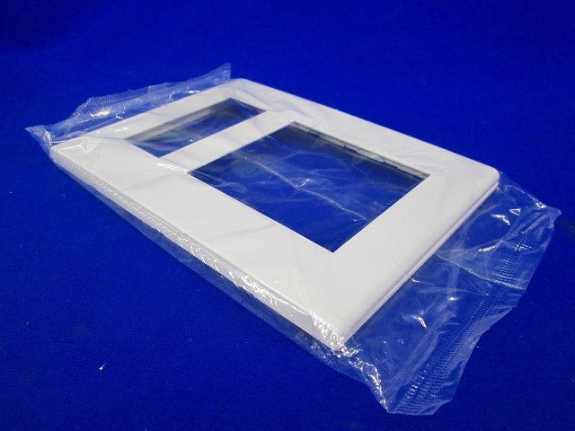 コンセントプレート3連(2連接穴+3コ用)(6枚入)(ホワイト) WTF8503