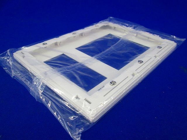 コンセントプレート3連(2連接穴+3コ用)(6枚入)(ホワイト) WTF8503