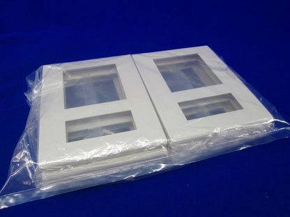 コンセントプレート3連(2連接穴+3コ用)(6枚入)(ホワイト) WTF8503