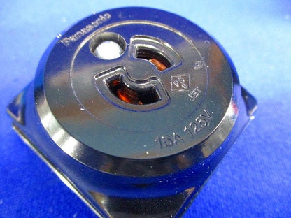 引掛露出コンセント(5個入)(ブラック) WK2215