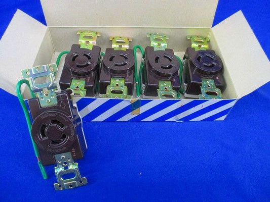 引掛埋込コンセント(5個入)(チョコ) WF2315K