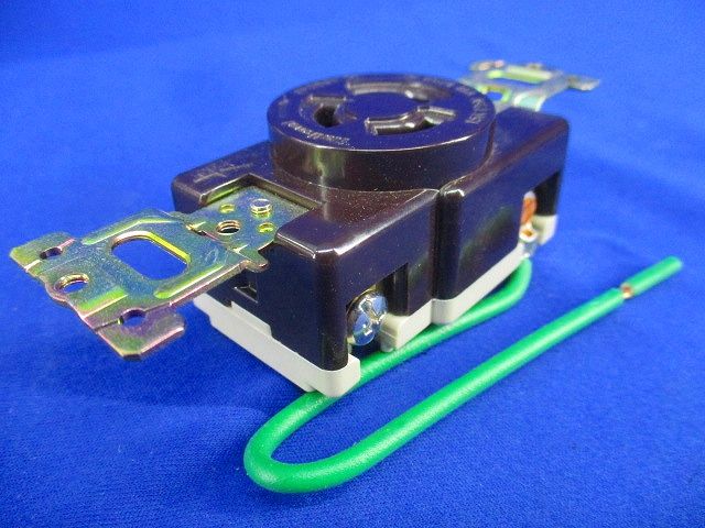 引掛埋込コンセント(5個入)(チョコ) WF2315K