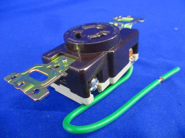 引掛埋込コンセント(5個入)(チョコ) WF2315K