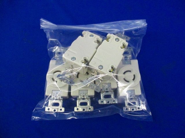 引掛埋込コンセント(6個入)ミルキーホワイト WF2315K