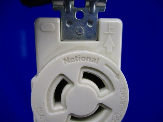 接地2P15A 引掛埋込コンセント(3個入)(ミルキーホワイト)National WF2315WK
