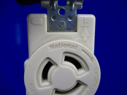 接地2P15A 引掛埋込コンセント(3個入)(ミルキーホワイト)National WF2315WK
