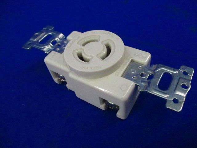 接地2P15A 引掛埋込コンセント(3個入)(ミルキーホワイト)National WF2315WK
