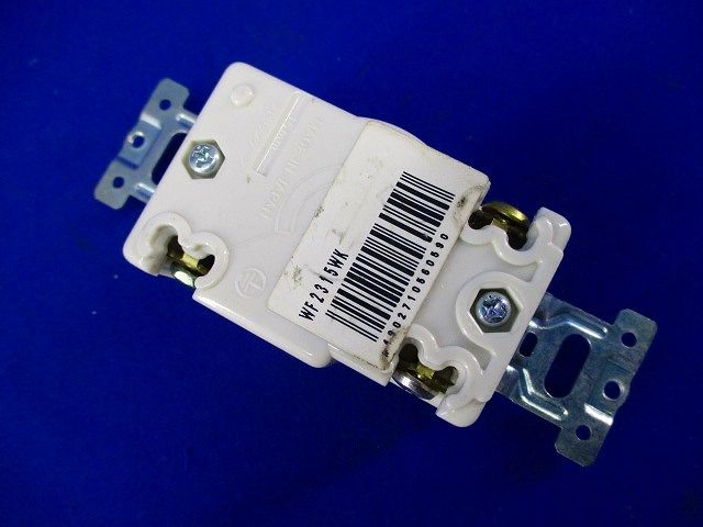 接地2P15A 引掛埋込コンセント(3個入)(ミルキーホワイト)National WF2315WK