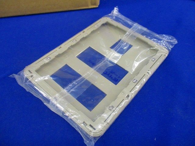 コンセントプレート7コ用(20個入)利休色 WTF7007G