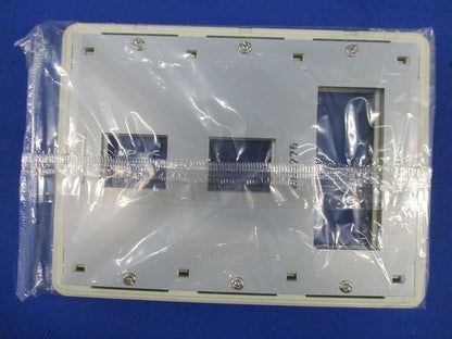 簡易耐火用コンセントプレート5コ用(8個入)ミルキーホワイト WN6775