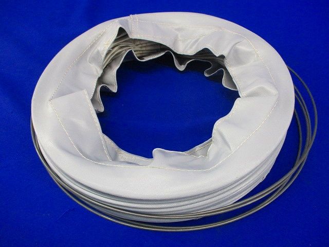 ダクト換気扇用ジャバラ(接続バンド付) P-23J3