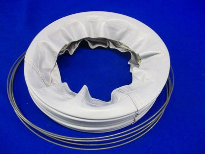 ダクト換気扇用ジャバラ(接続バンド付) P-23J3