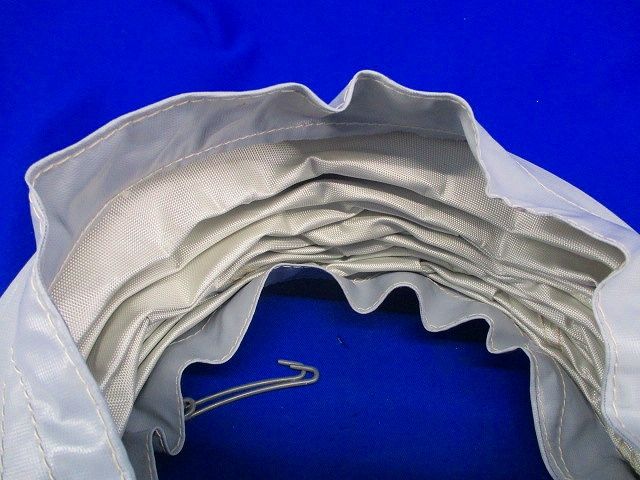 ダクト換気扇用ジャバラ(接続バンド付) P-23J3