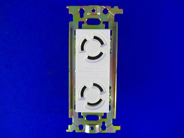 埋込コンセント(5個入)(ミルキーホワイト) WF2312