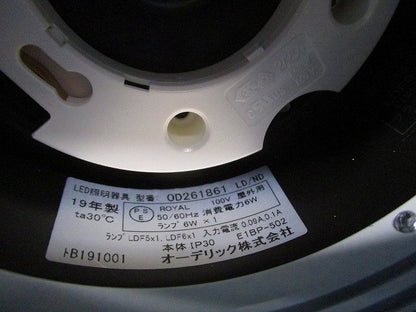 ポーチライトΦ100(ランプ無)(レンズ傷有) OD261861