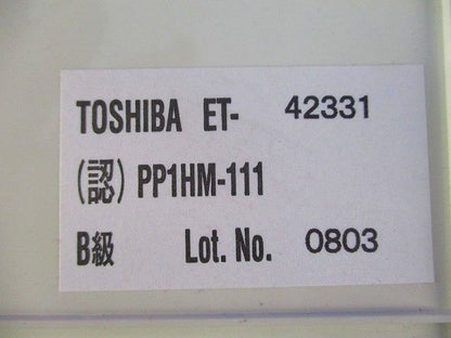 誘導灯用表示板(傷・汚れ有) ET-42331