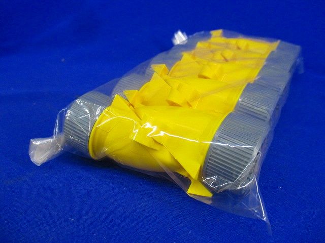 プラフレキPFD/PFS用カラーエンド(10個入×4)イエロー(破れ有) PFS-16CEF-Y