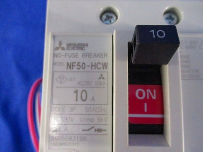 ノーヒューズブレーカ3P10A NF50-HCW
