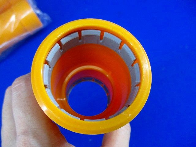 CD管用カップリング(24個入)(オレンジ系)(汚れ有) CD36CR