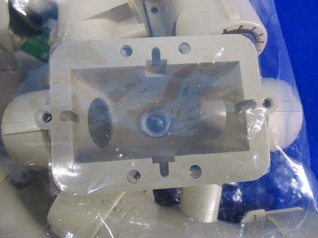 PF管送りエンド(アンカー付)(10個入)ベージュ MFSE-16WGA3