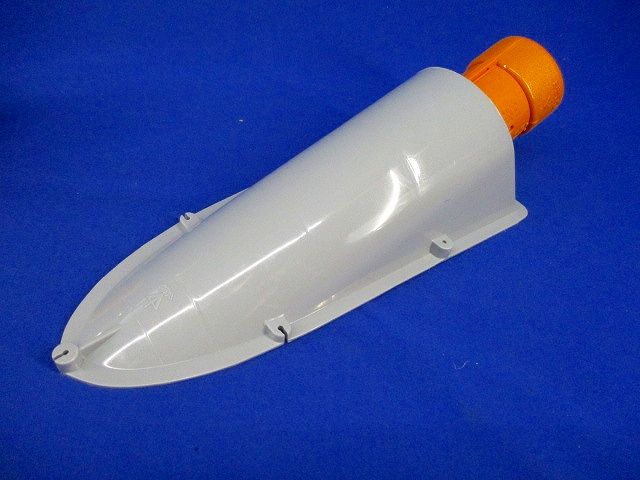 CD管エンドカバー(10個入)オレンジ/グレー CDE-28G