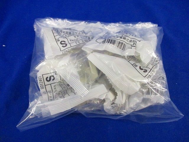 メタルエフモール付属品S型イリズミ(10個入)(ミルキーホワイト) MFMR-03