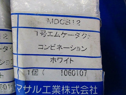 平面マガリ(10個入)(ホワイト) MDM112