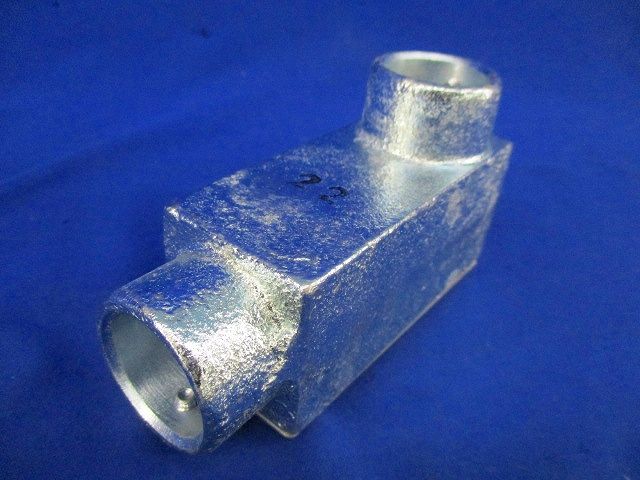 ユニバーサルエルボ(２２サイズ)亜鉛メッキ(2個入) 22
