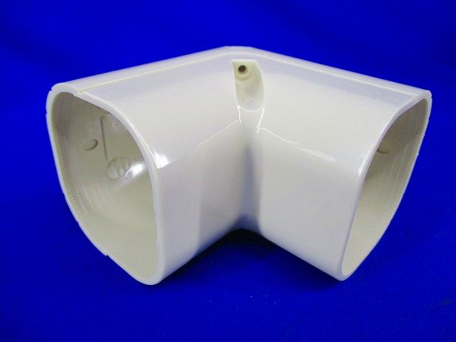 エルボ クイックダクト(11個入)アイボリー QC-6